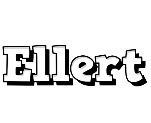 Ellert snowing logo