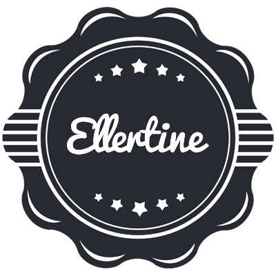 Ellertine badge logo