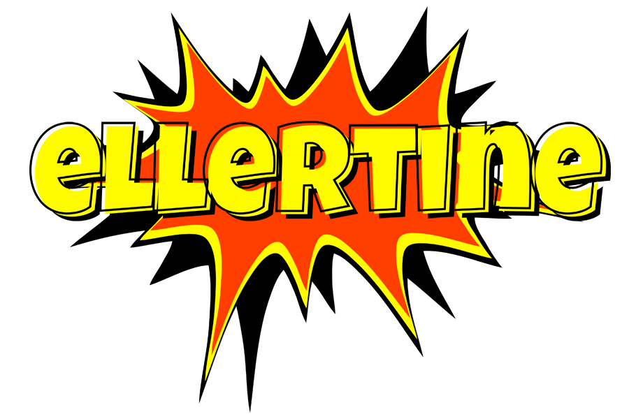 Ellertine bazinga logo
