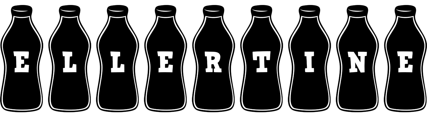 Ellertine bottle logo