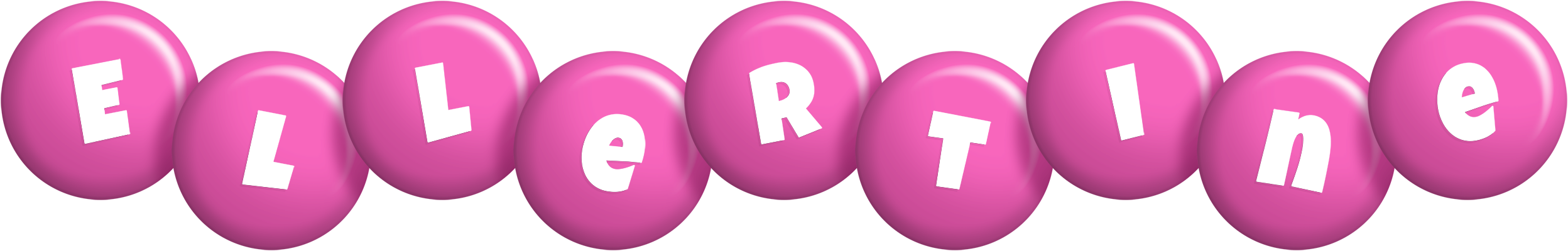 Ellertine candy-pink logo