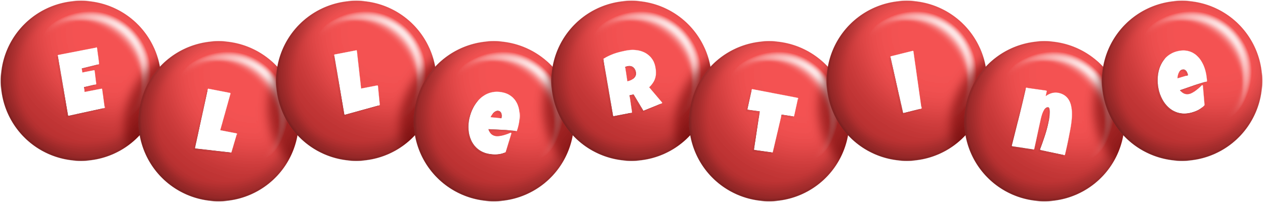 Ellertine candy-red logo