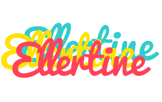 Ellertine disco logo
