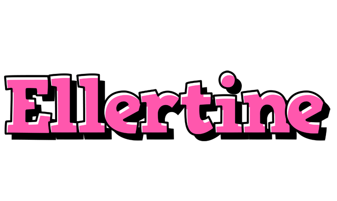 Ellertine girlish logo