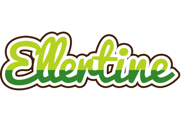Ellertine golfing logo