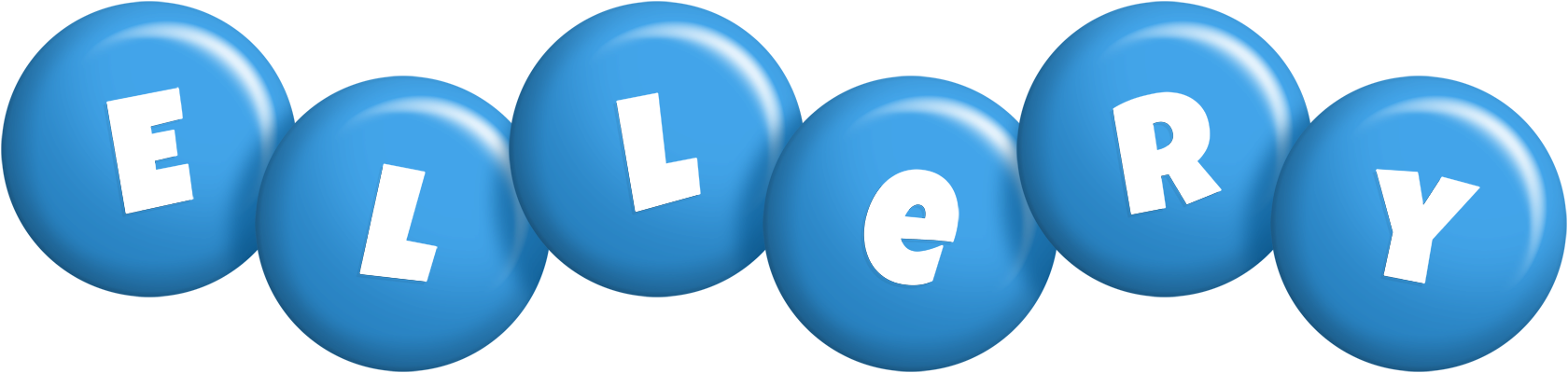 Ellery candy-blue logo