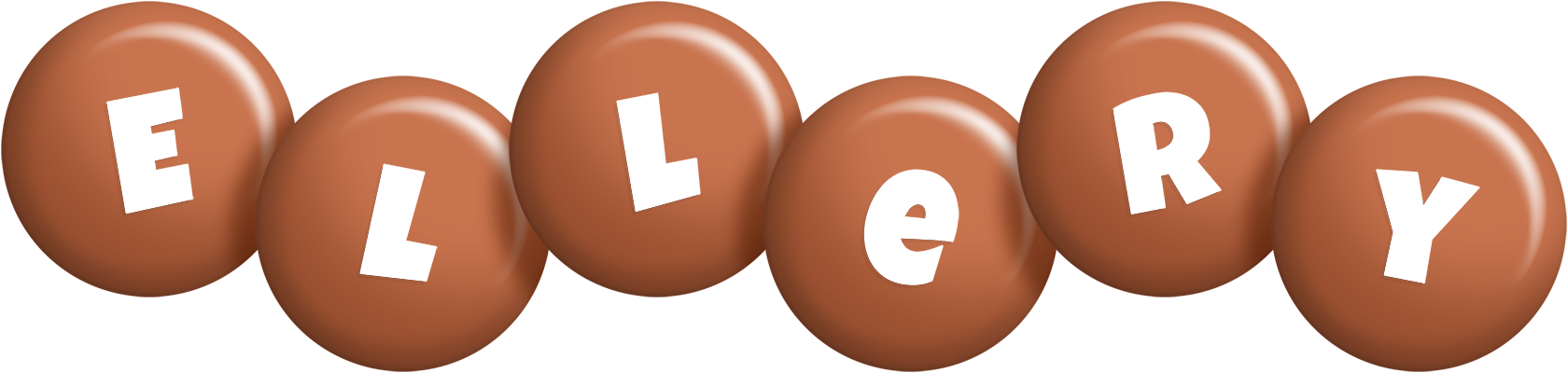 Ellery candy-brown logo