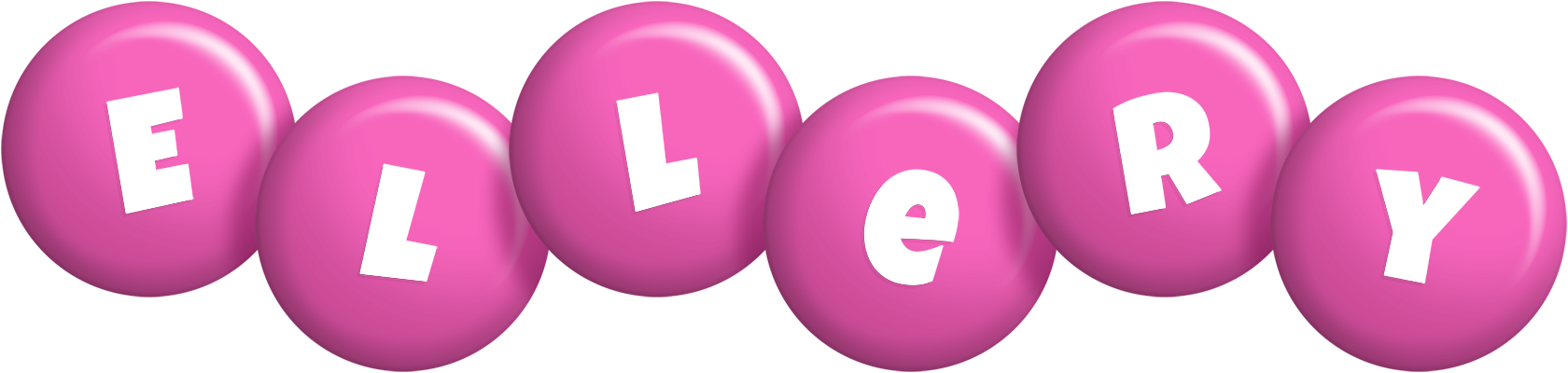 Ellery candy-pink logo