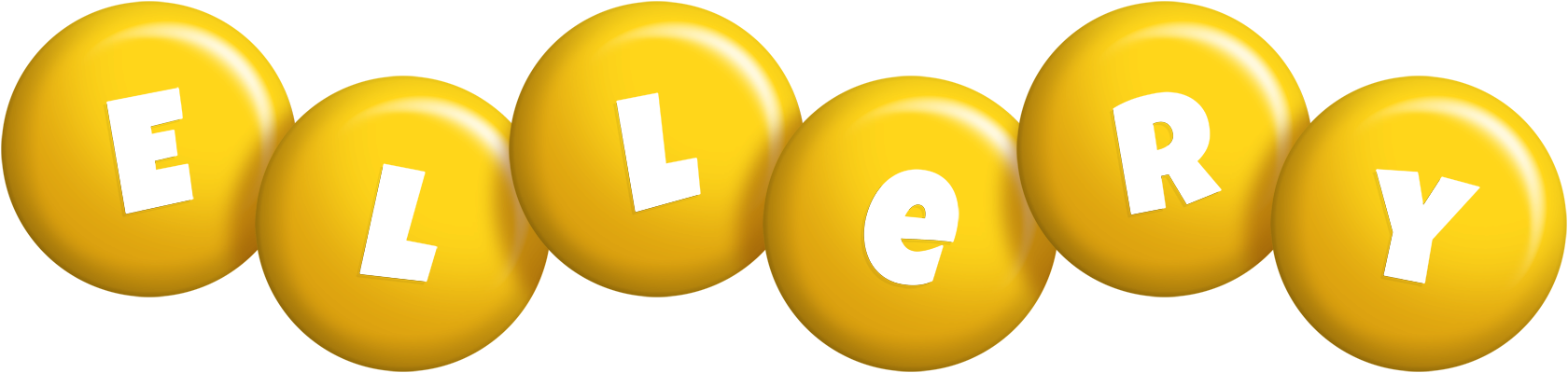 Ellery candy-yellow logo