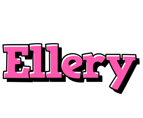 Ellery girlish logo