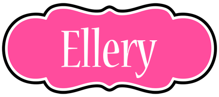 Ellery invitation logo