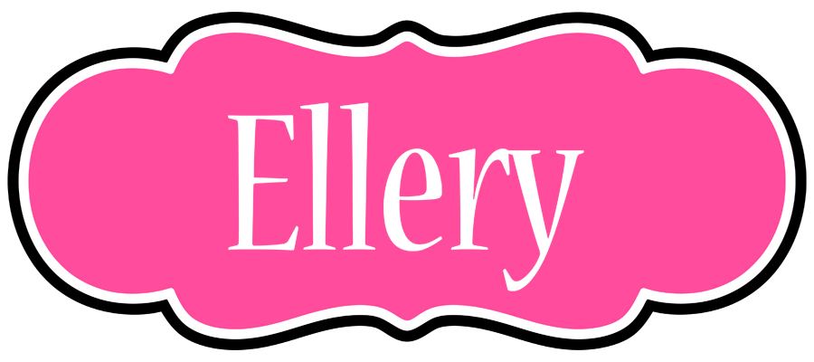 Ellery invitation logo