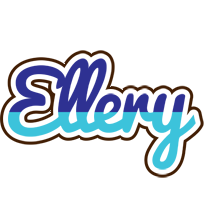 Ellery raining logo