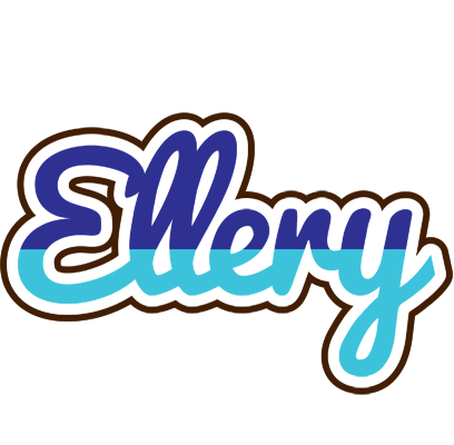 Ellery raining logo