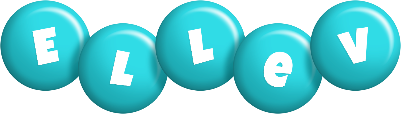 Ellev candy-azur logo