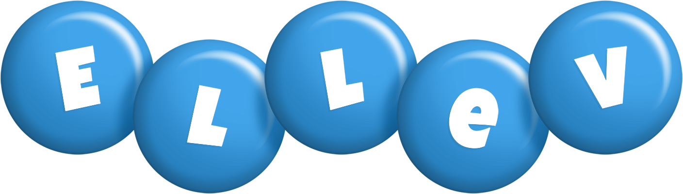 Ellev candy-blue logo