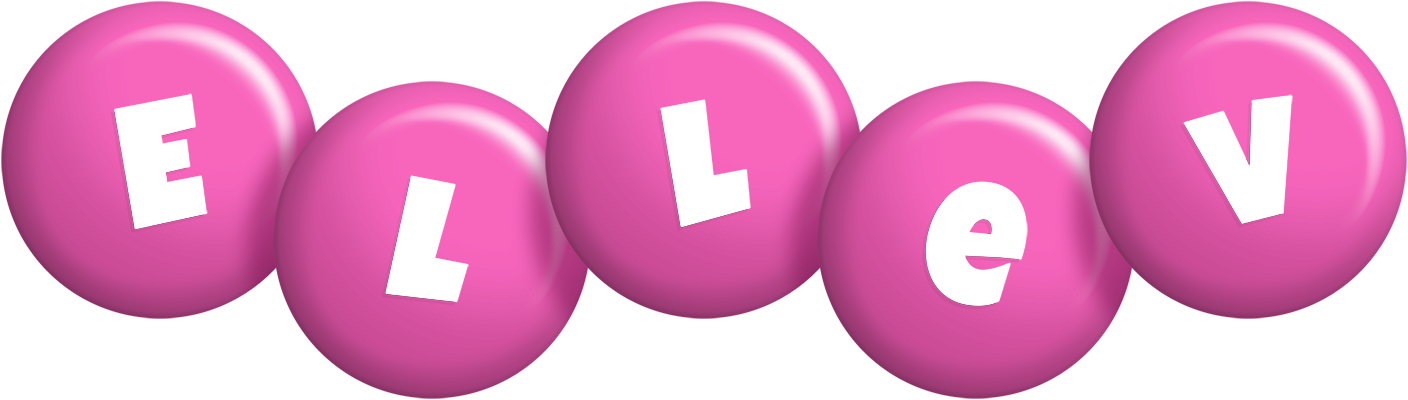 Ellev candy-pink logo