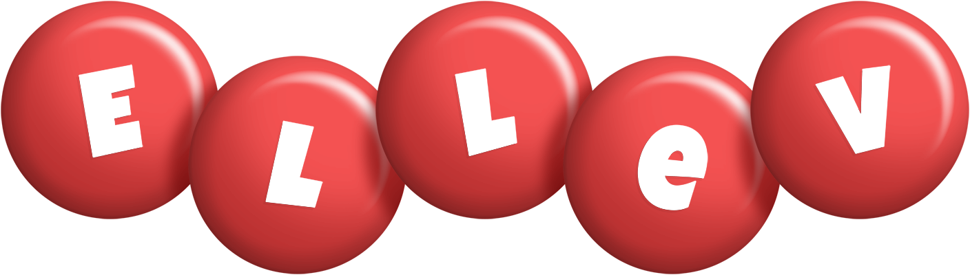 Ellev candy-red logo