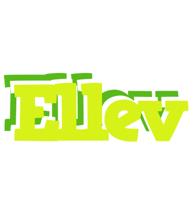 Ellev citrus logo