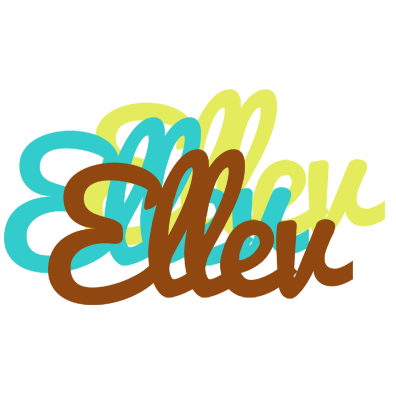 Ellev cupcake logo