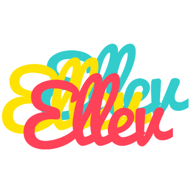 Ellev disco logo