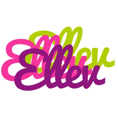 Ellev flowers logo