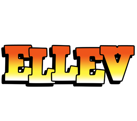 Ellev sunset logo