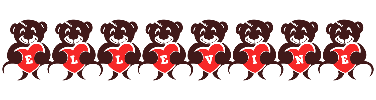 Ellevine bear logo
