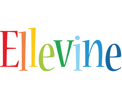 Ellevine birthday logo