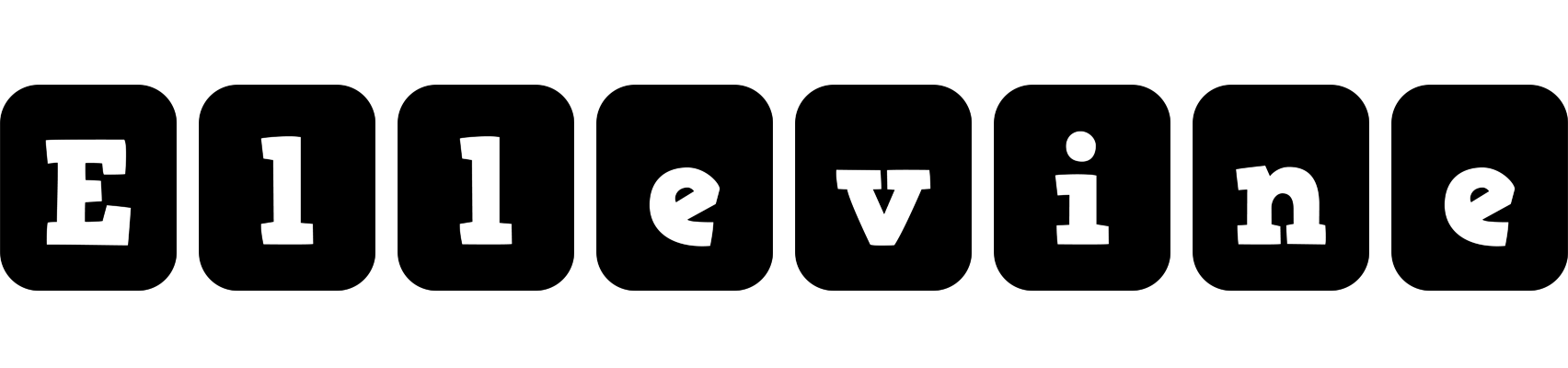 Ellevine box logo