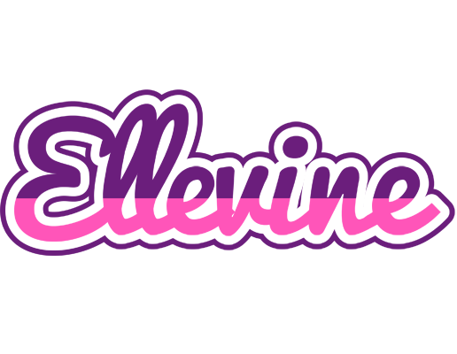 Ellevine cheerful logo