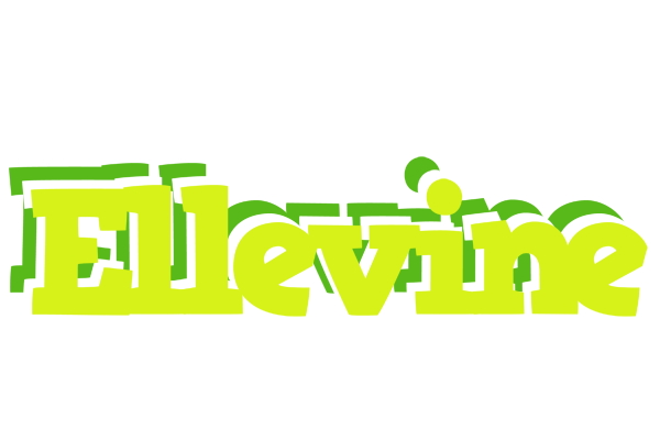 Ellevine citrus logo