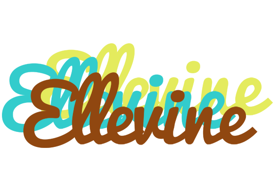 Ellevine cupcake logo