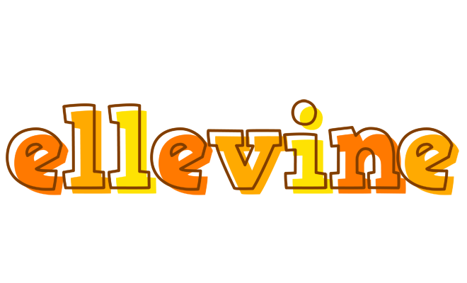 Ellevine desert logo