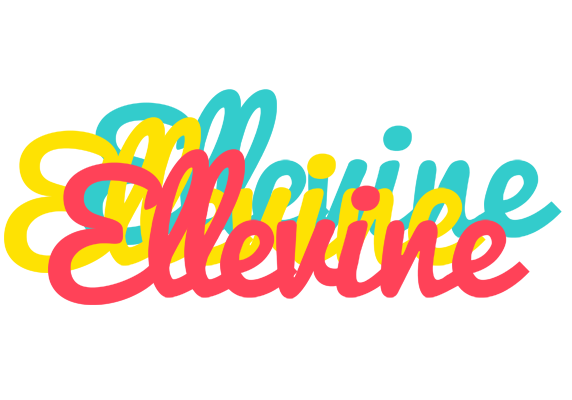 Ellevine disco logo