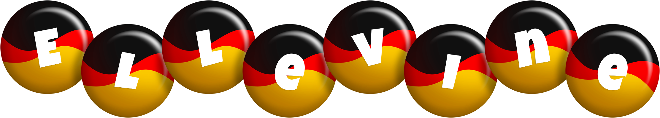 Ellevine german logo