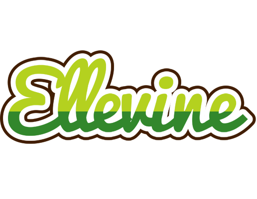 Ellevine golfing logo