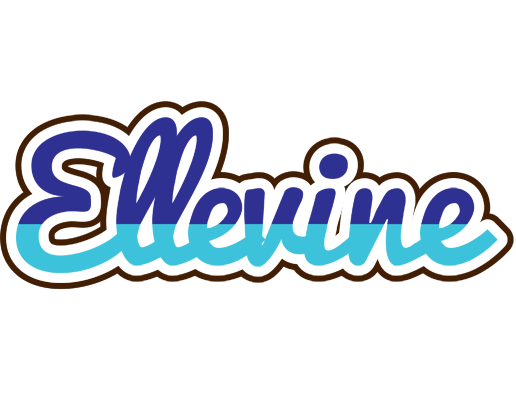 Ellevine raining logo