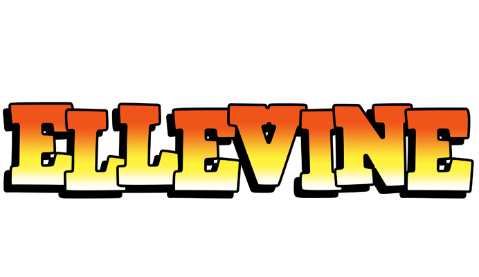 Ellevine sunset logo