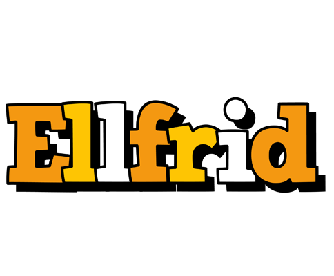 Ellfrid cartoon logo
