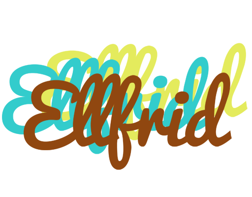 Ellfrid cupcake logo