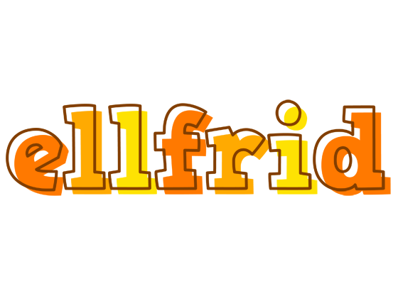 Ellfrid desert logo