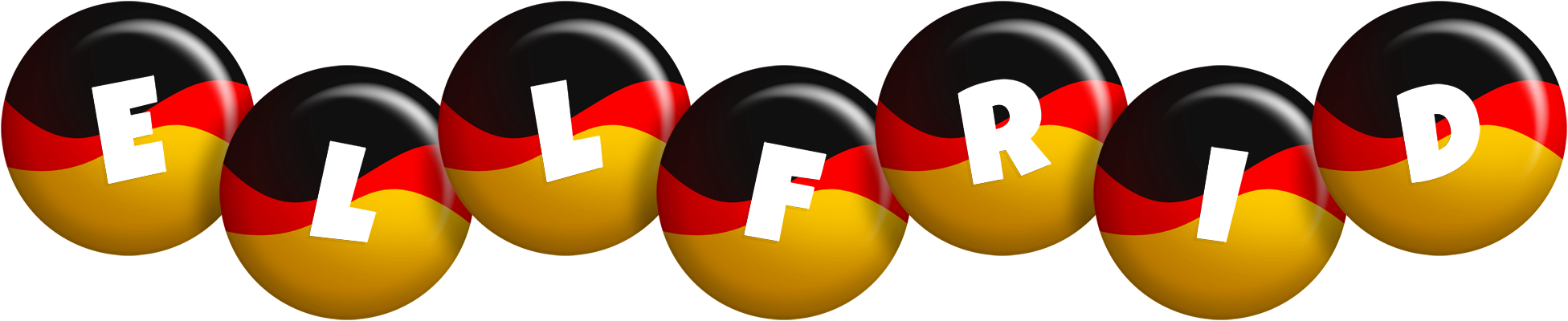 Ellfrid german logo