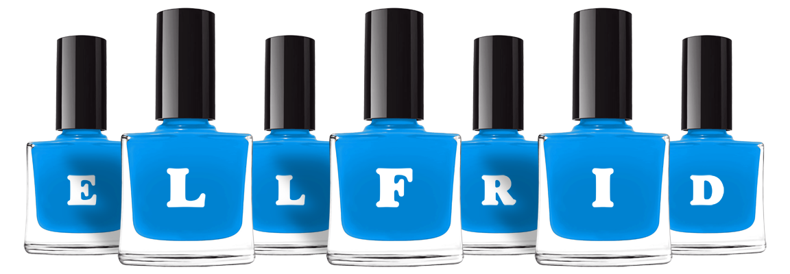 Ellfrid glossy logo