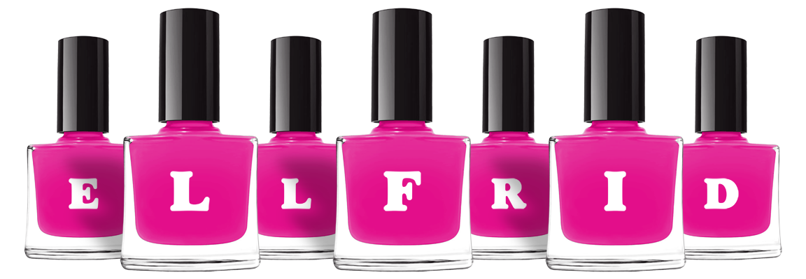 Ellfrid nails logo