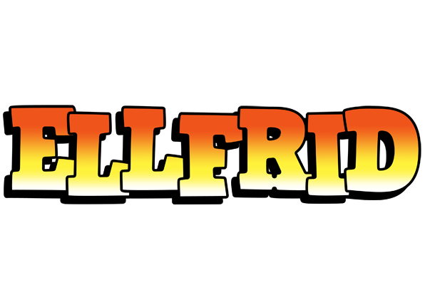 Ellfrid sunset logo