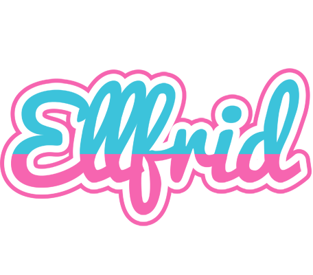 Ellfrid woman logo