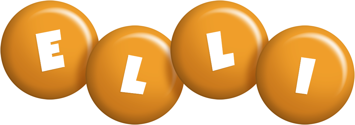 Elli candy-orange logo