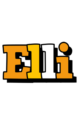 Elli cartoon logo