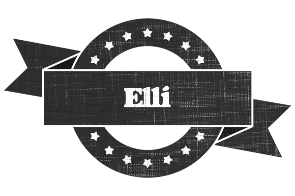 Elli grunge logo